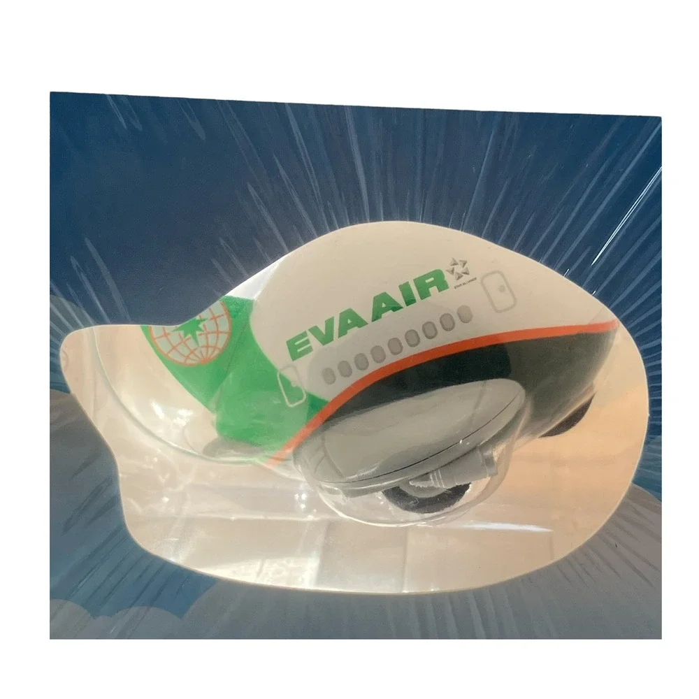 EVA AIR STAR ALLIANCE 3 WHEELED AIRPLANE MODEL TOY Collectible‎ NEW